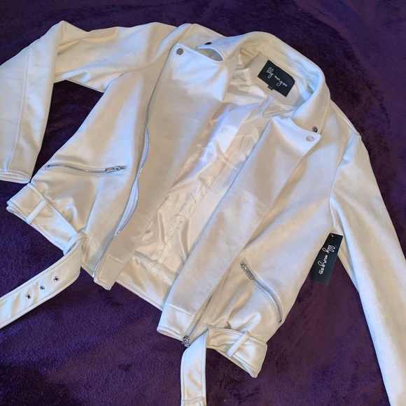 NWT Faux suede jacket - Picture 3 of 5